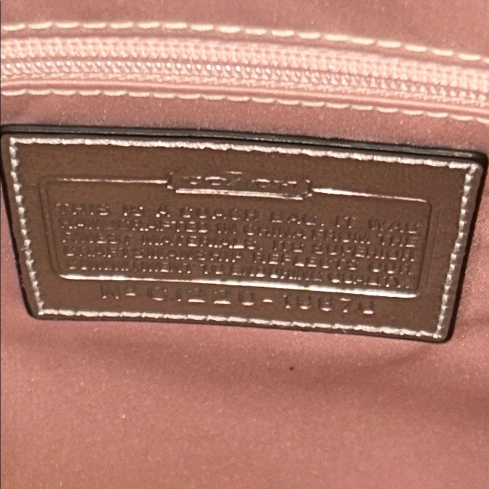 Coach Poppy Ikat Signature C Glam Tote - Picture 15 of 17